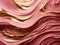 Abstract luxury swirling pink gold background. Gold waves abstract background texture