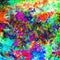 Abstract magic colorfull splashes background