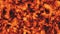 Abstract magma  lava flowing smooth fractal waves background
