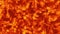 Abstract magma  lava flowing smooth fractal waves background