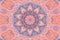 Abstract mandala. Hypnotic psychedelic background. Seamless pattern.