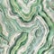 Abstract Marbled Paper Texture with Green and White Swirls