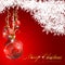 Abstract merry christmas background