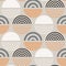 Abstract mid century pattern