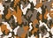 Abstract military or hunting camouflage background.