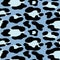 Abstract modern leopard seamless pattern. Animals trendy background. Color decorative vector stock illustration for