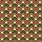 Abstract modern seamless stitching pattern in ice cream colors