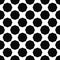 Abstract monochrome octagon pattern background