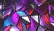 Abstract mosaic background, silver metal polygons, trangle shapes purple blue metallic wallpaper