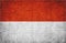 Abstract Mosaic Flag of Indonesia