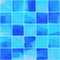 Abstract mosaik blue background