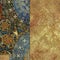 Abstract motley patterned and golden backgraund