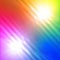 Abstract motley rainbow background with shining lines and waves