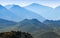 Abstract mountain landscape, Montenegro