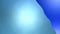 Abstract movie, one textured blue sphere penetrates the mass of the second sphere, video animation on green screen