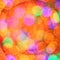 Abstract multi-colored bokeh photography