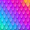 Abstract multicolored background. Paper colorful artificial squama or plumage.