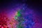 Abstract multicolored festive background.