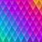 Abstract multicolored geometric shape background. Paper colorful artificial plumage. Vector illustration.