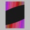 Abstract multicolored gradient grid brochure template background design