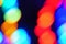 Abstract multicolored lights bokeh background wallpaper