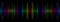 Abstract multicolored sound equalizer display.