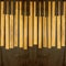 Abstract musical piano keys - seamless background - wooden surface