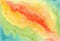 Abstract nature rainbow watercolor background