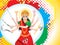 Abstract navratri background