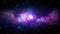 Abstract Nebula Space Travel Looped Background