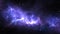 Abstract Nebula Space Travel Looped Background