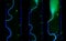 Abstract neon background - electrical discharges in an inert gas flasks