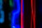 Abstract neon background - electrical discharges in an inert gas flasks