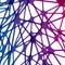 Abstract neuron net background