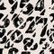 Abstract numbers, seamless grungy background pattern,vector illustration