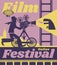 Abstract Online Film Festival poster