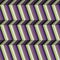 Abstract optic illusion stripes