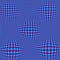 Abstract Optical illusion Op art with blue dots