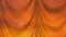 Abstract Orange Curtain Background