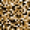 Abstract orange pixel background
