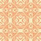 Abstract orange seamless wave offset pattern