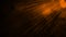 Abstract orange spotlight with mistery smoke texture. Design element