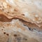 Abstract Organic Forms: Slimy Marble Surface Of Jupiter