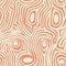 Abstract Organic Lines and Shapes Pattern in Warm Tones