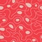Abstract oval Seamless Pattern