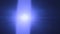 Abstract overlay with blue cold light transition, crystal lens flare flashes effects on dark background. Anamorphic lens
