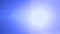 Abstract overlay slow transition of blue light with lens flare effects on black background. Anamorphic lens flares.