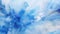 Abstract Painting: Cornflower Blue Swirls In Dreamy Atmosphere