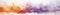 An abstract painting of oranges and purples, abstract panoramic color banner