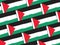 Abstract PALESTINE flag or banner illustration